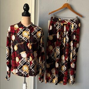 Jones New York VINTAGE Silk Set